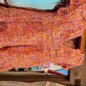 Floral pattern design blouse